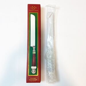 Lenox Holiday Gatherings Cake Knife 13” NEW